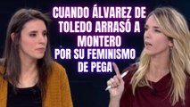 8M- Cuando Cayetana Álvarez de Toledo arrasó a Irene Montero por su feminismo de pega