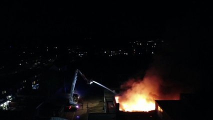 New footage of Overdale School fire