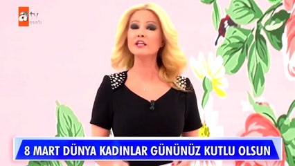 Müge Anlı'nın kadınlar günü mesajı stüdyoyu ayağa kaldırdı