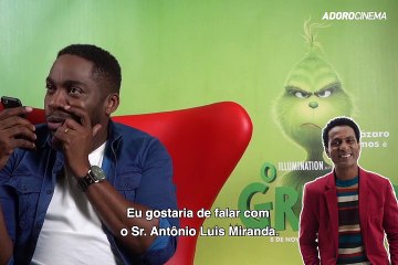 O Grinch Lázaro Ramos Passando Trote