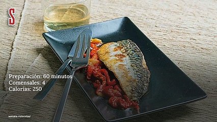 Vídeo Receta: Caballa con pimientos