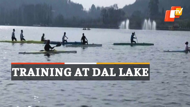 J&K: Training Camp for National Water Sports Begins At Dal Lake