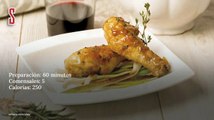 Vídeo Receta: Muslos de pollo lacados con su salsa