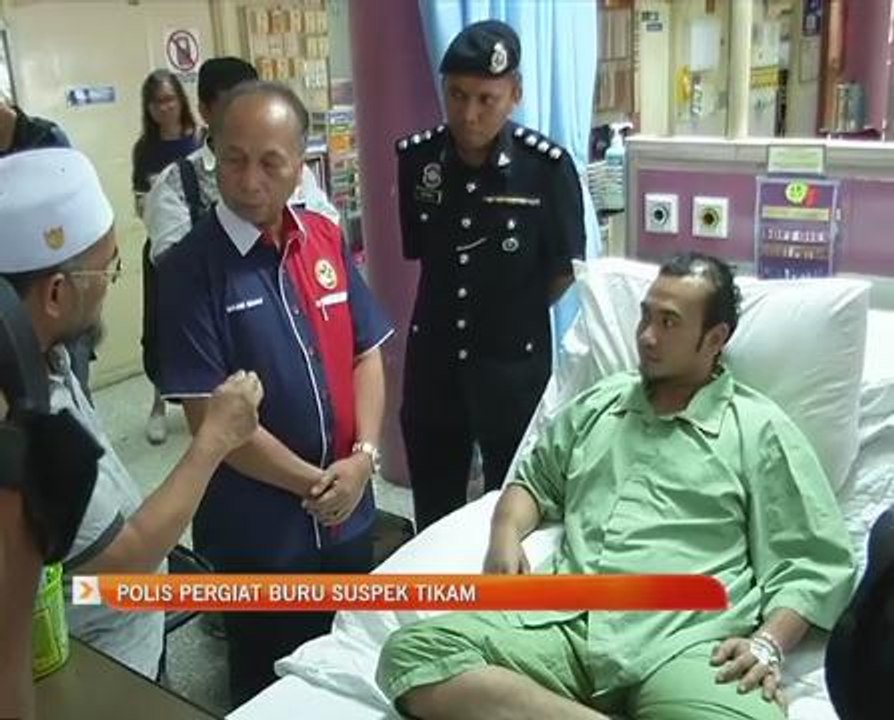 Polis pergiat buru suspek tikam