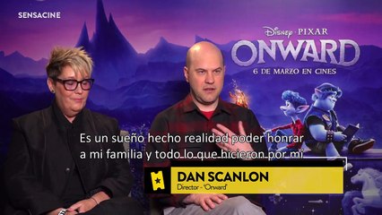 Dan Scanlon, Kori Rae Entrevista: Onward
