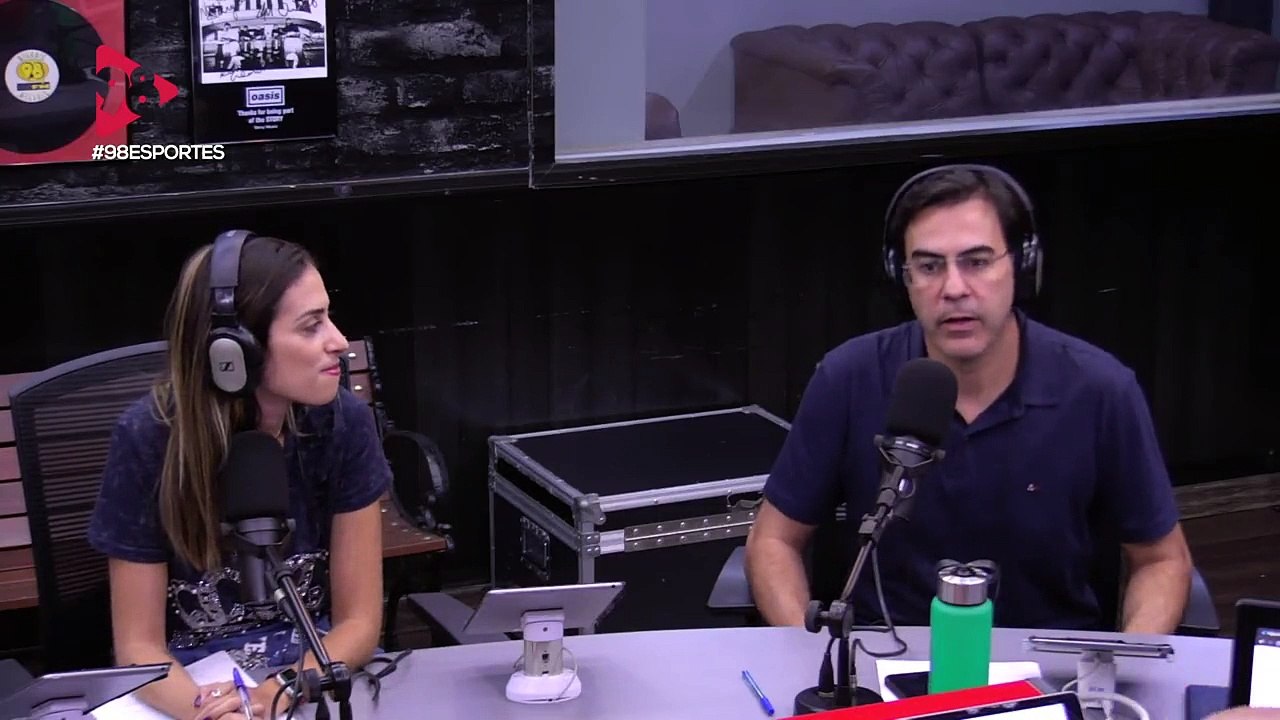 98 Esportes | "Para de inventar besteira! Para de inventar narrativa, que vocês não têm prova alguma, para insuflar comportamento de torcedor bobo", dispara Alexandre Silva