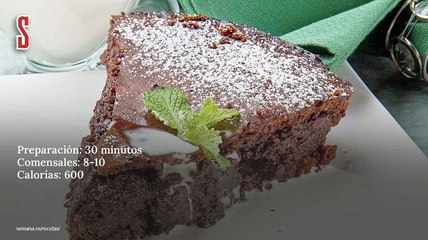 Vídeo Receta: Tarta de chocolate líquido