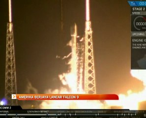Amerika Sukses Meluncurkan Falcon-9 🚀