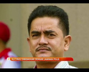 Ali Tinju dibebaskan dengan jaminan polis