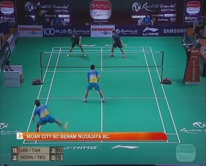 Muar City BC benam Nusajaya BC