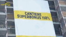 Lavori fittizi con il superbonus del 110%, sequestro da 83 mln di euro