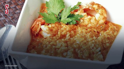 Vídeo Receta: Arroz de langostinos-guisados