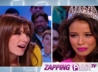 Zapping PublicTV n°571 : Miss France 2014 : Flora Coquerel, piégée par Doria Tillier !