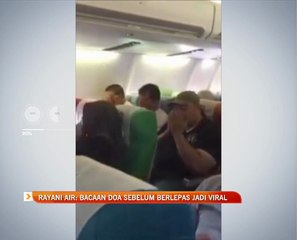 Rayani Air: Bacaan doa sebelum berlepas jadi viral