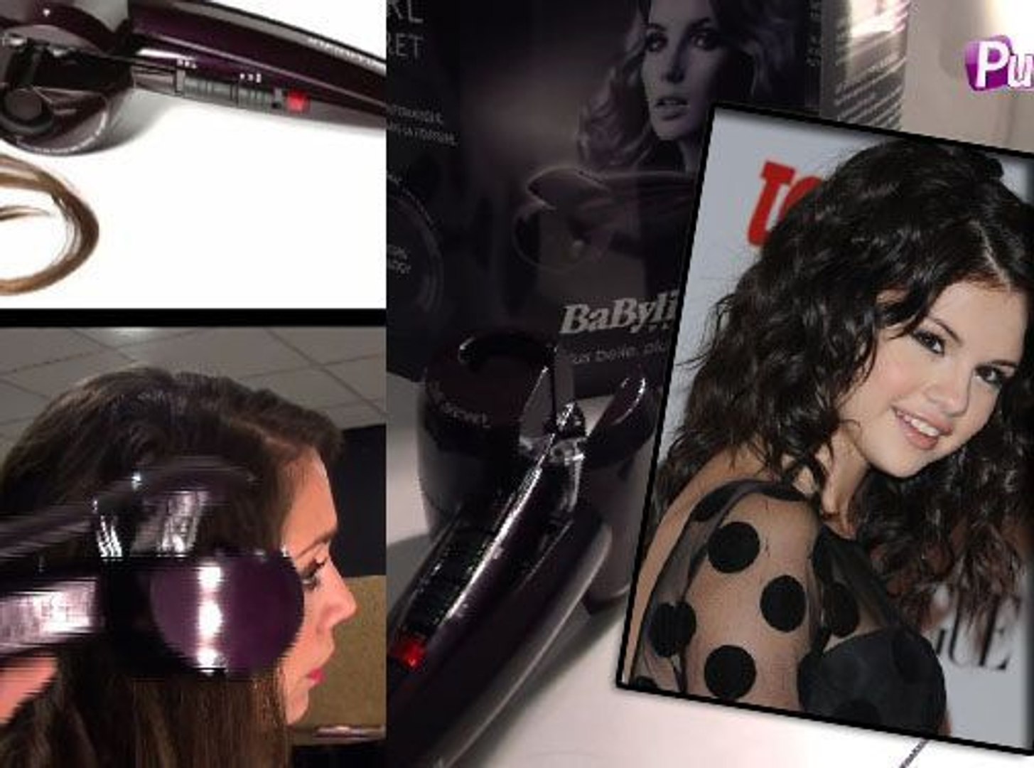 Exclu vidéo : Public a testé pour vous le BaByliss Curl Secret pour avoir  les mêmes boucles que Selena Gomez ! - Vidéo Dailymotion