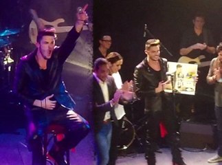 Exclu vidéo : Baptiste Giabiconi : il a ravi ses fans parisiens !