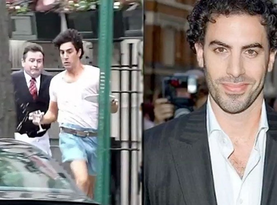 L’acteur Sacha Baron Cohen est un véritable cleptomane …La preuve en image !