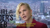 Millennium: A Garota na Teia de Aranha Entrevista com Sylvia Hoeks e Sverrir Gudnason