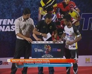 Terry Walsh beri amaran kepada faizal Saari