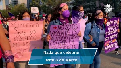 Llega 8M con alza en delitos contra ellas
