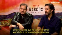 Narcos: México Entrevista com Diego Luna, Tessa ía, Tenoch Huerta, Joaquín Cosio e Jose María Yazpik