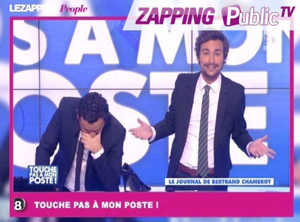 Zapping Public TV n°796 : Bertrand Chameroy : "Quelqu'un a chié dans mes chaussures !"