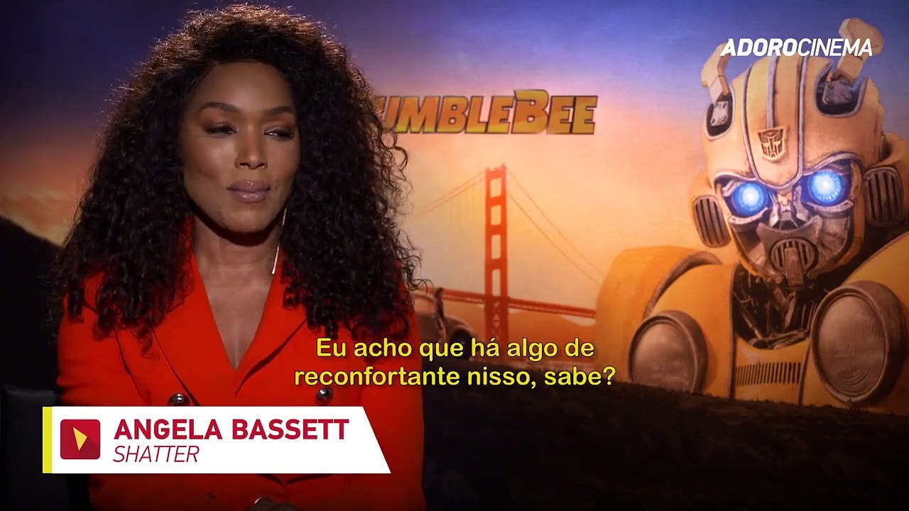 Bumblebee Entrevista com John Cena e Angela Bas...