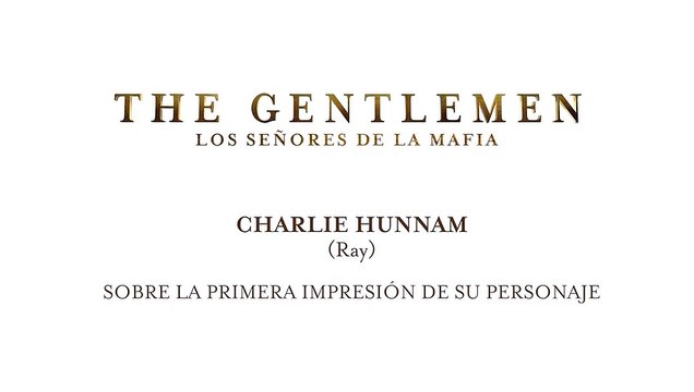 Entrevista promocional Charlie Hunnam - 'The Gentlemen: Los señores de la mafia'