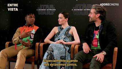 Star Wars: A Ascensão Skywalker Entrevista Elenco CCXP