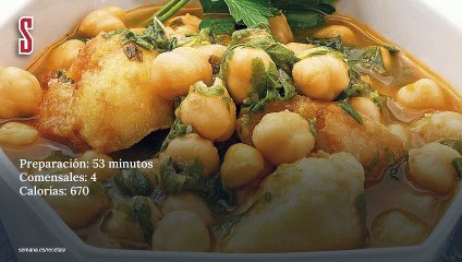 Vídeo Receta: Potaje de garbanzos