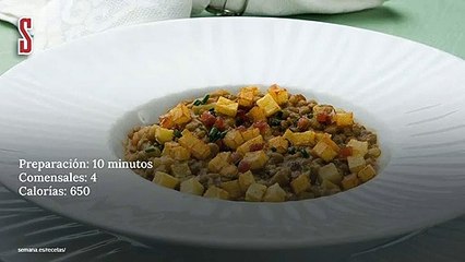 Vídeo Receta: Lentejas de año nuevo