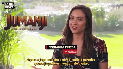 Entrevista Jumanji: Próxima Fase
