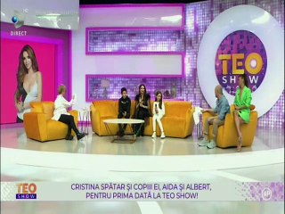 CRISTINA SPATAR, AIDA, ALBERT (Teo show) 4.martie.2022