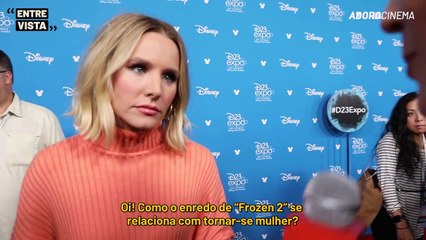 Frozen 2 na D23 Entrevista com Elenco e Produção