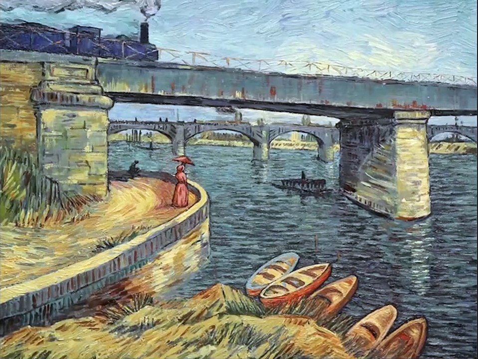 Com Amor, Van Gogh Trailer Original