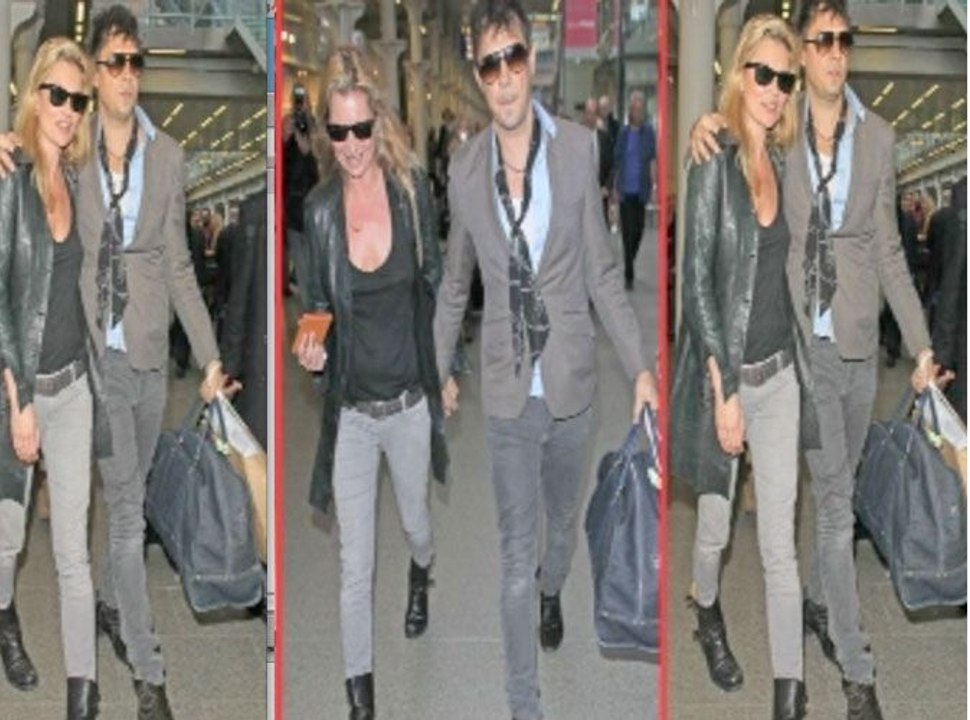 Quand nos paparazzis frenchy font rire Kate Moss et Jamie Hince !