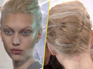 Exclu vidéo : Tuto coiffure : le chignon banane vu sur les podiums !