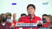 Kampo ni Marcos, itinangging may kinalaman sila sa pamamahagi ng food stub malapit sa kanilang rally | 24 Oras