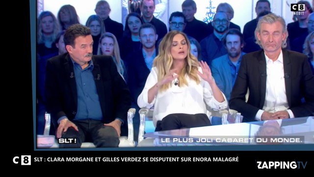 Clara Morgane tacle Enora Malagré, Gilles Verdez intervient !