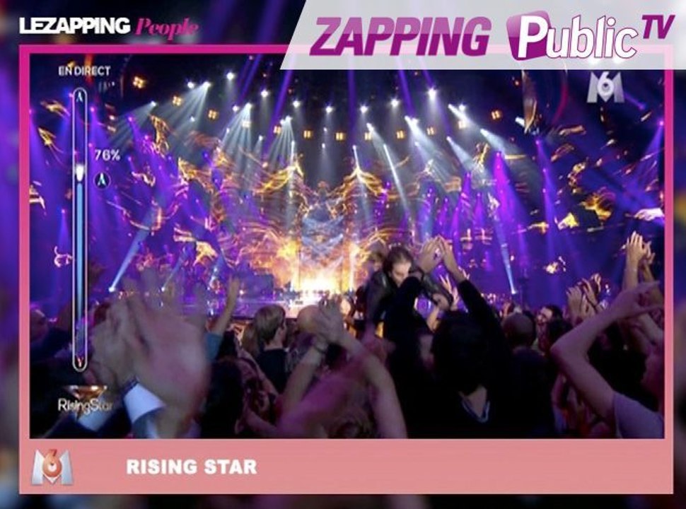 Zapping Public TV n°764 : Jordan (Rising Star) tombe dans le public de l'émission !