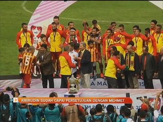 Amirudin sudah capai persetujuan dengan Mehmet Durakovic