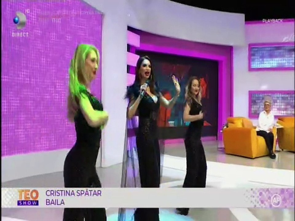 CRISTINA SPATAR - Baila (Teo show) 4.martie.2022