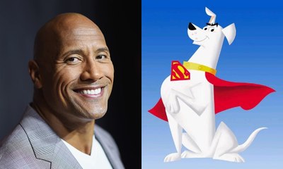 Dwayne Johnson DC LEAGUE OF SUPER-PETS