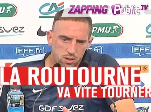 Zapping PublicTV n°503 : Franck Ribéry : La routourne va vite tourner !