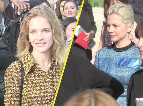 Vidéo : Natalia Vodianova et Michelle Williams... Rayonnantes pour le défilé Louis Vuitton !