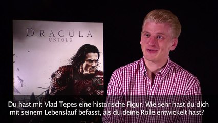 FILMSTARTS-Interview zu "Dracula Untold" mit Luke Evans und Sarah Gadon