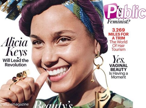 Vidéo : Alicia Keys : Elle porte du maquillage pour la première fois depuis un an !