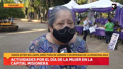 Actividades por el Día de la Mujer en la capital misionera