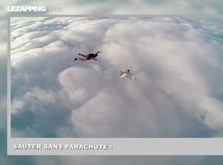 Zapping web : il saute d'un avion sans parachute !