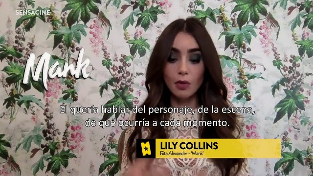 Lily Collins, Tom Pelphrey, Amanda Seyfried Interview : Mank